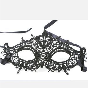 Sexy Women Lady Girl Black Lace Eye Mask for Halloween Masquerade Party US